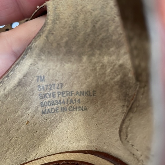 Frye heeled sandals. Skye Perf Ankle - Picture 14 of 14